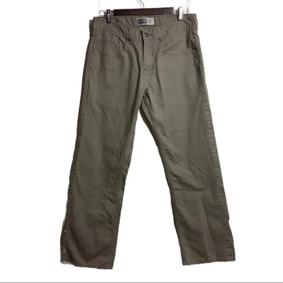 Levi's Strauss Signature Gray Straight Leg Jeans  Mens 31 x 30 - Picture 1 of 6